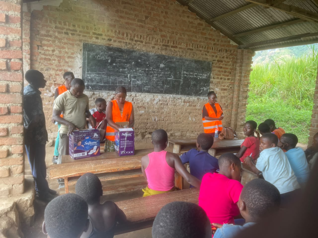 Pad a School Child Initiative Reaches Girls in Bundibugyo Disctrict